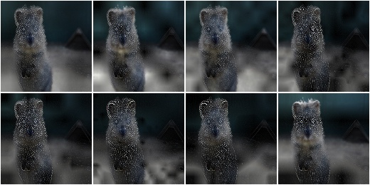BlendAlphaFrequencyNoise with EdgeDetect and a cloudy pattern