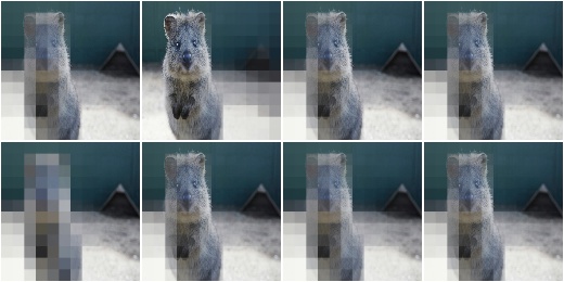 BlendAlphaHorizontalLinearGradient + AveragePooling