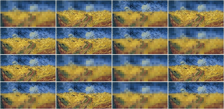 BlendAlphaSomeColors + AveragePooling and two bins