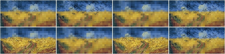BlendAlphaSomeColors + AveragePooling with input image in BGR