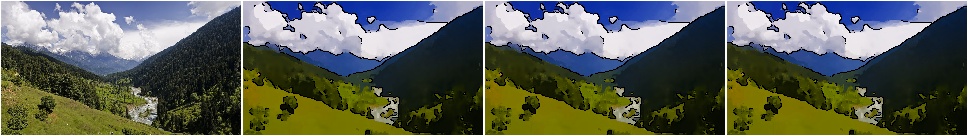 Cartoon non-stochastic (landscape)