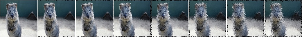 ElasticTransformation varying alpha