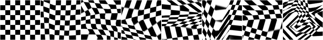 PiecewiseAffine varying scales