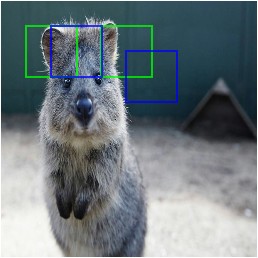 Shifting bounding boxes around