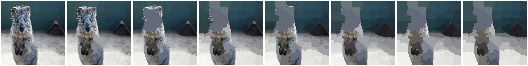 Superpixels varying p