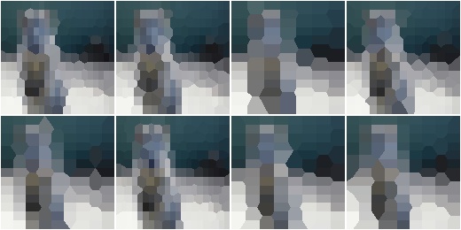 Voronoi with a combination of image-size dependent grid point sampler and point dropout