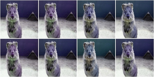 Using WithHueAndSaturation to add random values to the hue channel
